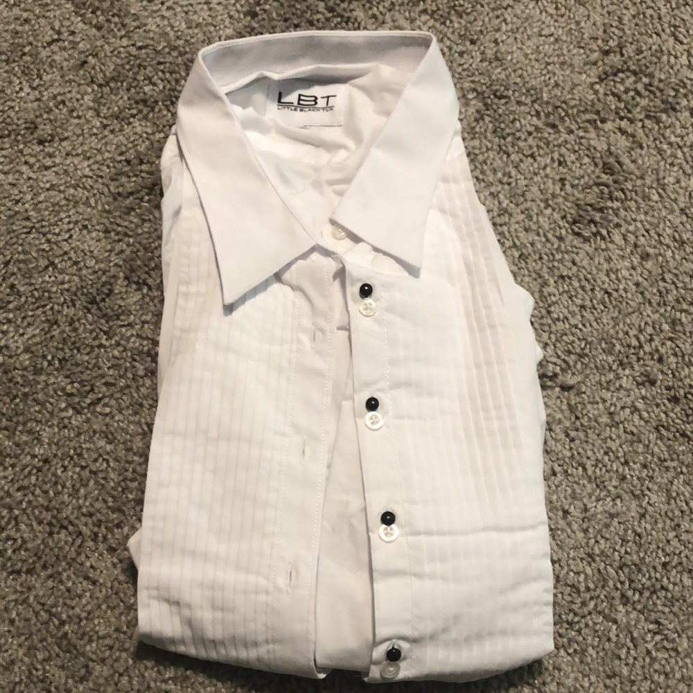 Little Black Tux Dress Shirt